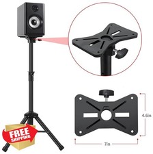 PA Speaker Stand Tripod Slim DJ Short 30-44"