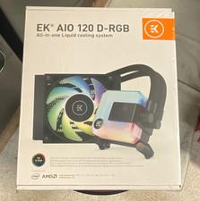 EK EK-AIO 120 D-RGB 120mm AIO Liquid CPU Cooler Black Intel/AMD AM4