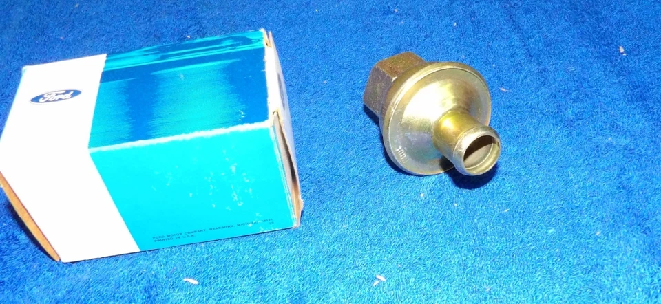 Ford Mercury Lincoln 1974-1979 nuevo escape smog emisiones suministro de aire válvula de retención Foto 2 de 3