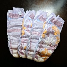 4 NEW Samples of Girl size XL Goodnites Overnight Underware Diapers 95-140 LBS