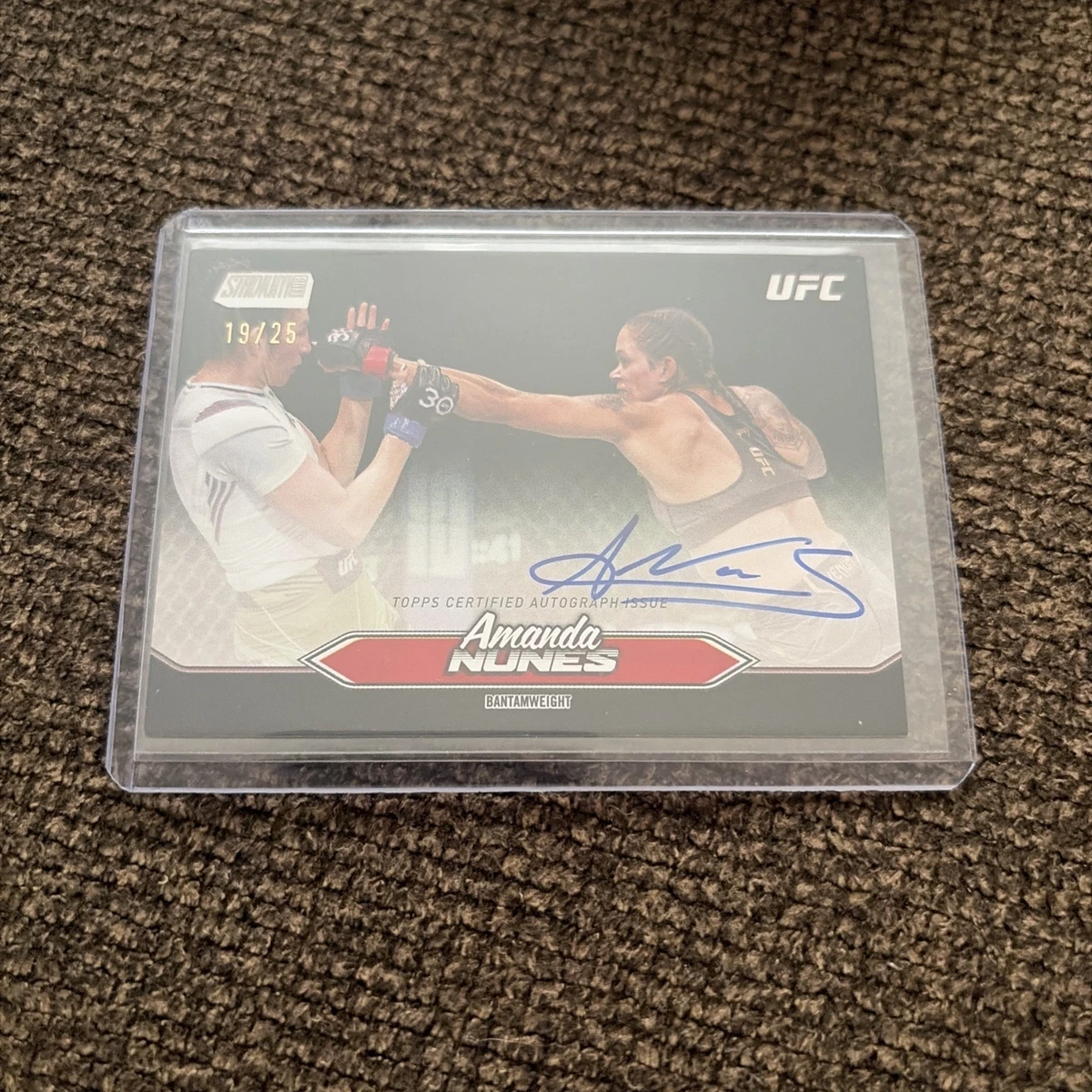 UFC 王者 アマンダ・ヌネス ゴールドカード psa10 Amanda Nunes Class