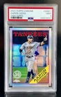 2023 Topps Chrome Aaron Judge #88BC-1 1984 Topps Baseball PSA 9 Mint NY Yankees
