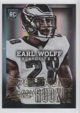 2013 Panini Absolute Rookie Spectrum Gold 20/25 Earl Wolff #139 1be