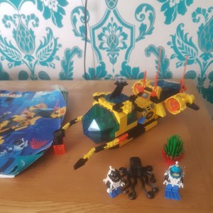 Lego Aquazone Aquanauts Crystal Explorer Sub 6175 With Instructions Vintage Ebay