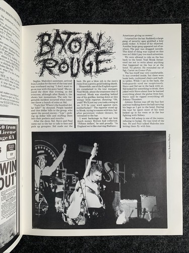 D.O.A. The Official Filmbook : Sex Pistols : Lech Kowalski : VGC - Picture 4 of 6
