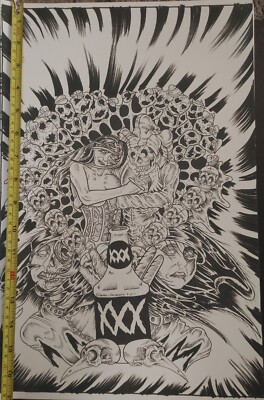 Maggot Toxic Love Morbid Ink 11x17in Print | eBay