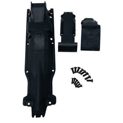 Traxxas Summit 1/10 Skid Plate Set (vorne, hinten & Mitte) 5337 5637 Brandneu