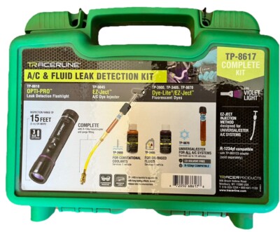 Tracerline A/C & Fluid Leak Detection Kit TP-8617