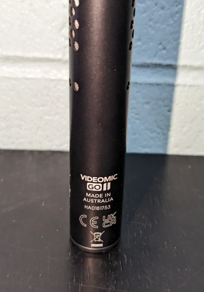 Rode VideoMic GO II Ultracompacto, "Negro". (Leer Desc). Foto 4 de 4