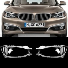 A Pair Transparent Headlight Lens Housing For Bmw 3-series Gt F34 2013-2016 A Pair Transparent Headlight Lens Housing For Bmw 3-series Gt F34 2013-2016
