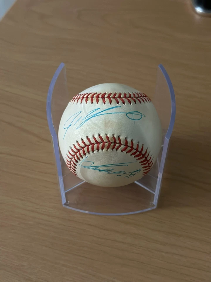 Ivan Rodriguez Signed AL Baseball W/JSA Texas Rangers Autographed  - Image 2 of 3