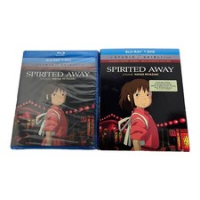 NEW SEALED Spirited Away Blu-ray DVD, 2002, 2-Disc Set w/Slipcover, Anime