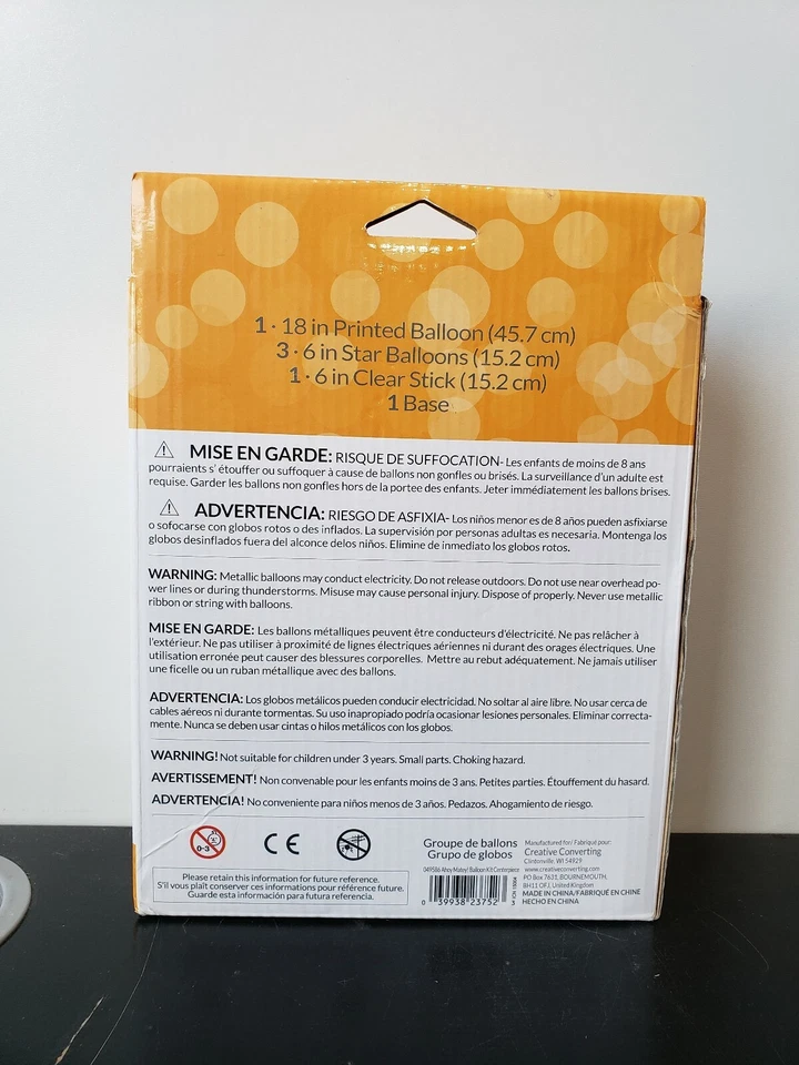 24 Inch Sailboat Crab Ocean Balloon Centerpiece Kit Birthday Party Decorations - Image 4 of 4