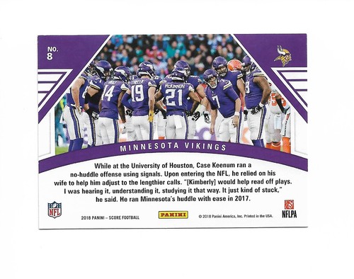 2018 Score Football Insert Singles Complete Your Set U-Pick Free Shipping - Picture 59 of 173