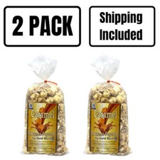 Caramel Popcorn  Pack of 2  3 oz  Non-GMO  Shipping Included  Gold Dust Ket