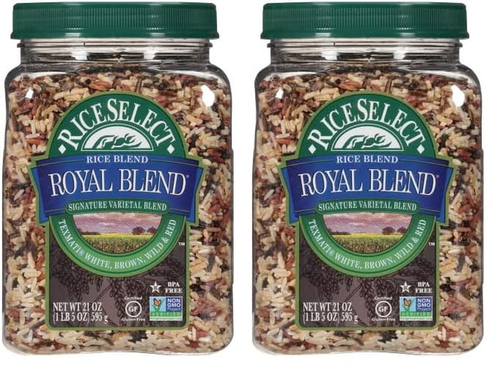 Royal Blend Texmati White, Brown, Wild, and Red Rice, 21 Ounce, Pack of 2 - Picture 12 of 12