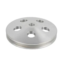 1 Groove Aluminum Pump Power Steering Pulley Keyway For SBC BBC Chevy 327 350