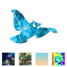 Tribal Barn Owl - Vinyl Decal Sticker - Multiple Patterns & Sizes - ebn496