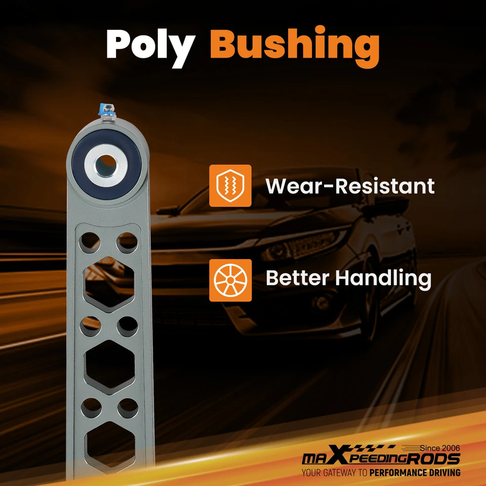 MaXpeedingrods 后下控制臂 + 后凸轮套件 适用于 02-06 讴歌 RSX DC5 — 第 3/4 张图片