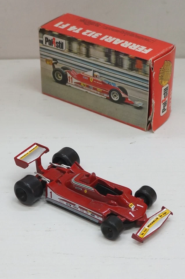 Ferrari 312 T4 F1 - Polistil RJ 63 - Modellino Die Cast cm 8 Scala 1/55 - 198... - Immagine 2 di 4