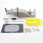 Water Thruster Jet Pump 35mm CNC Propeller 18mm Sprayer for RC Jet Drive Boats