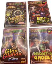 Hollyweird Set 4 DVD's Weird Classics- Black & White 1950's