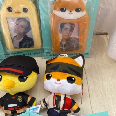 SHINee MINHO KEY TAEMIN ANIMAL COORDY Mini Plush Doll Fluffy Card