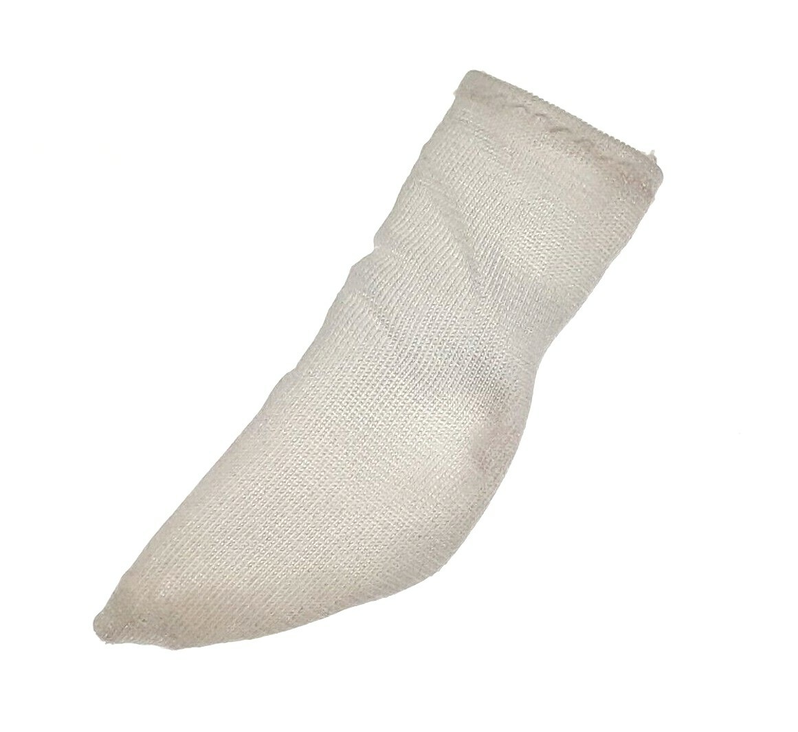 SAOLA 1991 Disney Mattel Cenerentola Principe Azzurro solo calzino bianco singolo