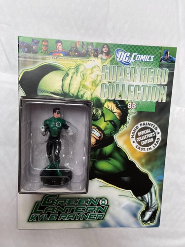 DC COMICS SUPER HERO FIGURINE #83 GREEN LANTERN KYLE RAYNER EAGLEMOSS FIGURE