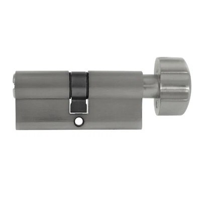 LÖWEN SICHERHEIT 1x Knaufzylinder 70 mm 35/35 +5 Schlüssel Tür Zylinder Verschiedenschließend