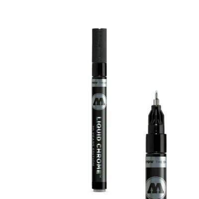 MOLOTOW LIQUID CHROME 1mm 2mm 4mm Graffiti Art canvas markers 