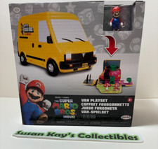 Super Mario Bros. Movie Van Playset with Mario Mini Figure Nintendo LAST ONE