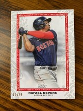2022 Topps Rip RAFAEL DEVERS Ripped Base 70/99 Red Sox