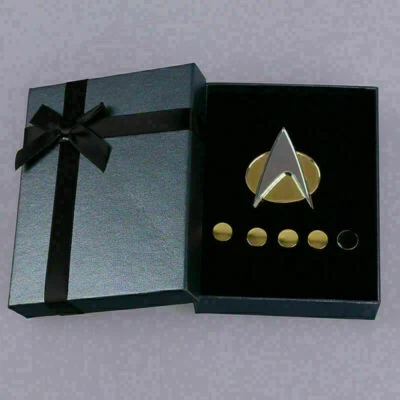 ST Abzeichen TNG Der Nächste Generation Abzeichen Rang Pips Pin Set von 6