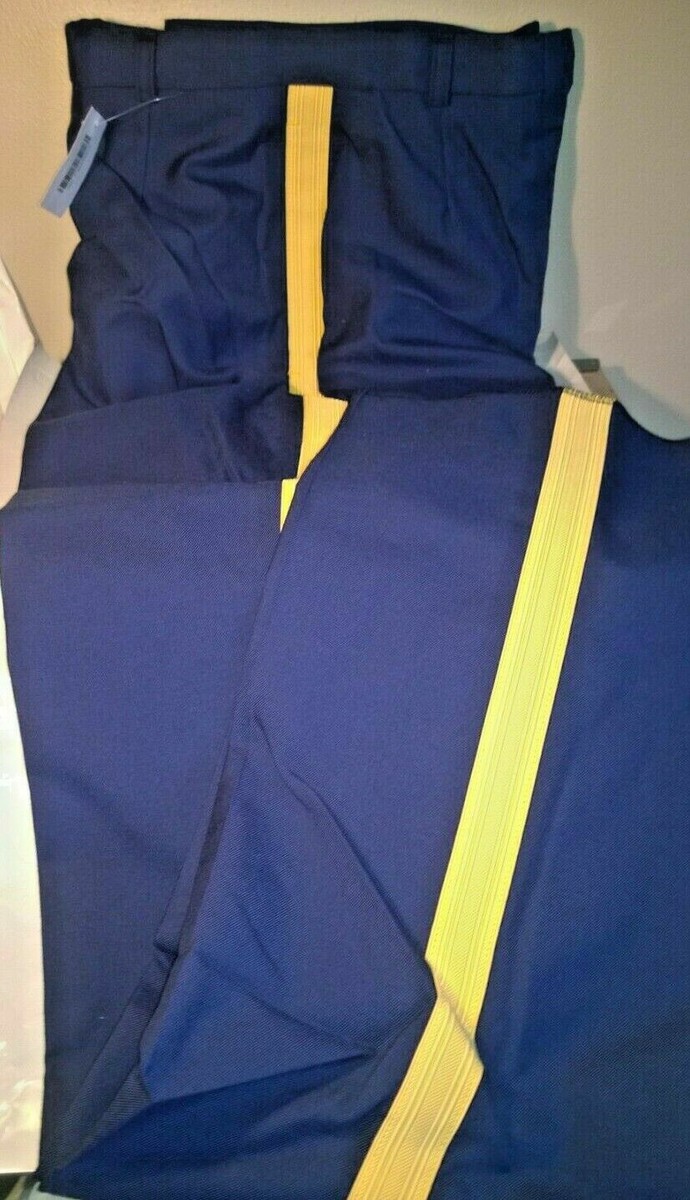 army nco dress blue pants US Army Blue Officer Service Dress Trousers