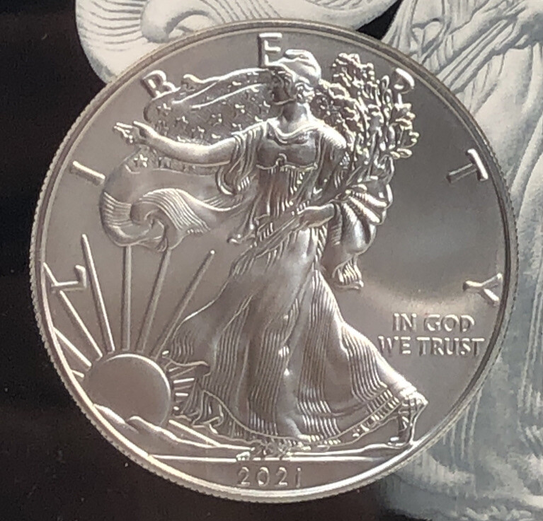 2021 (S) Silver Eagle NGC MS70 T 1 Struck At San Francisco