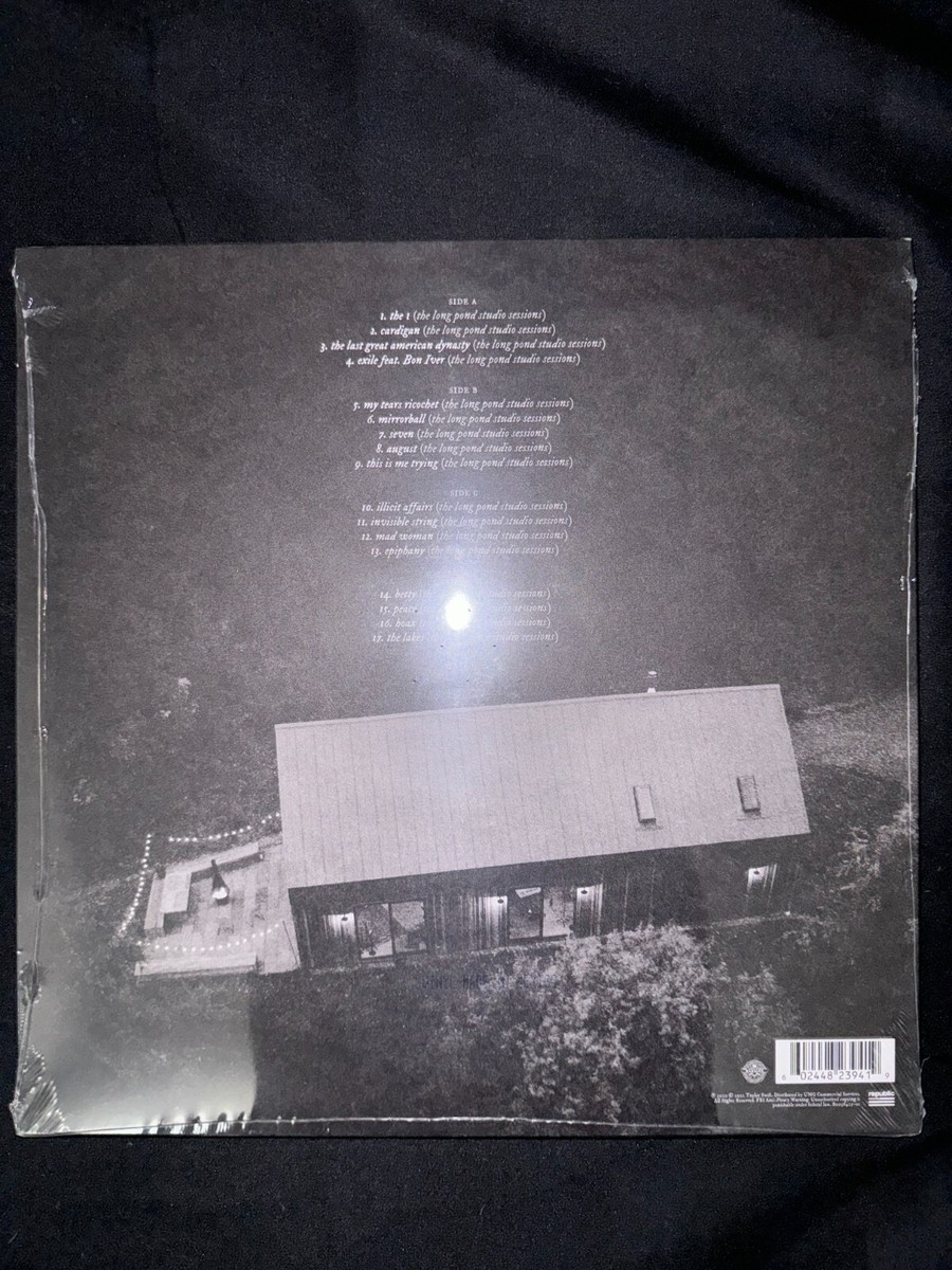 SEALED* Taylor Swift Folklore Long Pond Studio Sessions