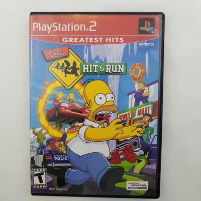The Simpsons: Hit & Run (PlayStation 2, 2003) Complete ...