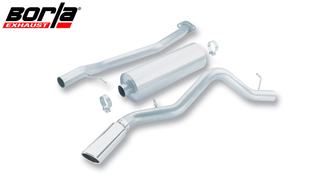 Borla Touring Cat-Back Exhaust For 99-07 GMC Sierra/Chevy Silverado 1500 V6/V8
