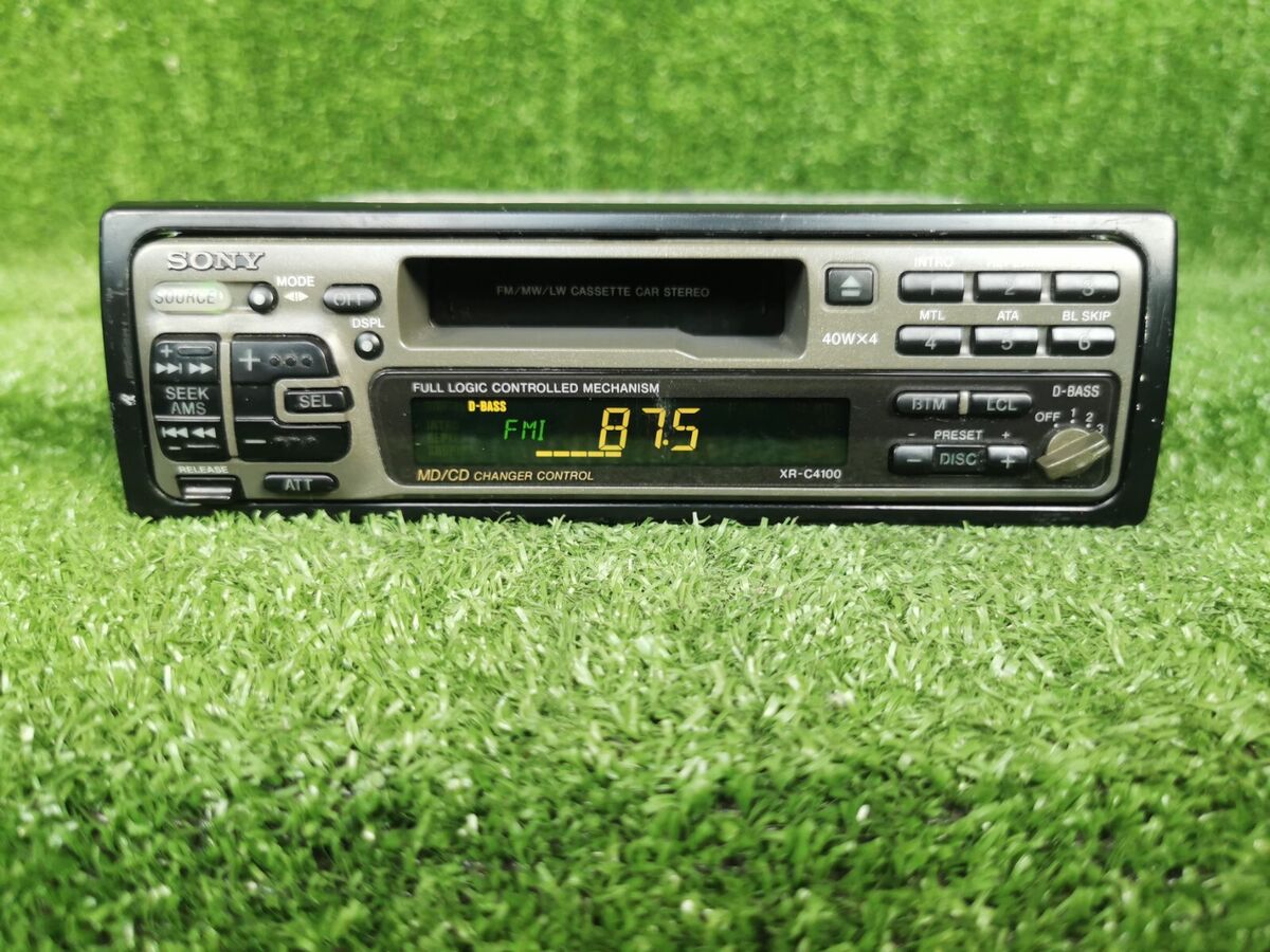 Sony Xr-c4100 Xrc4100 Original Car Radio Cassette Player | eBay Sony Xr-c4100 Xrc4100 Original Car Radio Cassette Player | eBay
