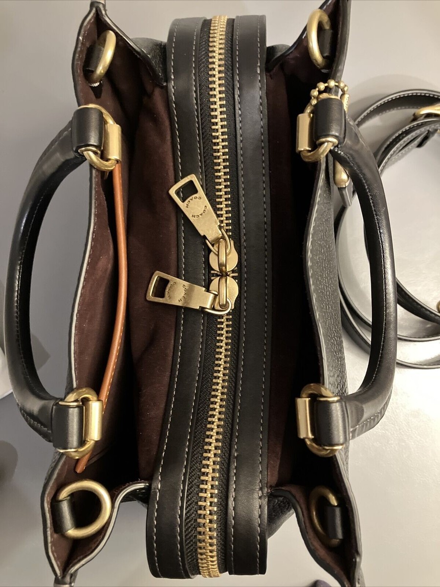 Coach Rogue 25 Black/Brass - Hard to Find! | eBay
