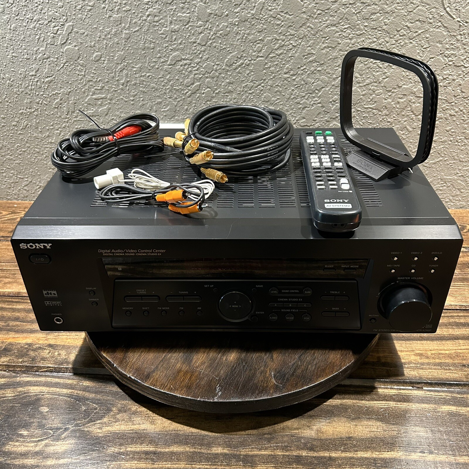 Sony Home Theater Receiver STRK470P 5.1 Channel Bundle OEM Remote