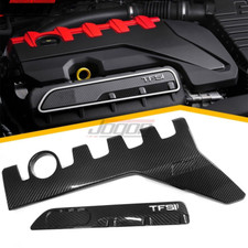 For Audi Rs3 8v Ttrs Tt Rs 8s Mk3 Rsq3 2019-24 Carbon Fiber Engine Bay Cover Kit For Audi Rs3 8v Ttrs Tt Rs 8s Mk3 Rsq3 2019-24 Carbon Fiber Engine Bay Cover Kit