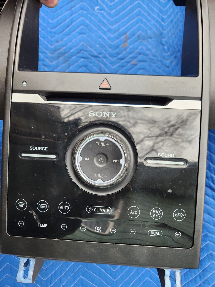2013 Ford Flex Sony Radio Face Climate Control Panel Bezel Vents