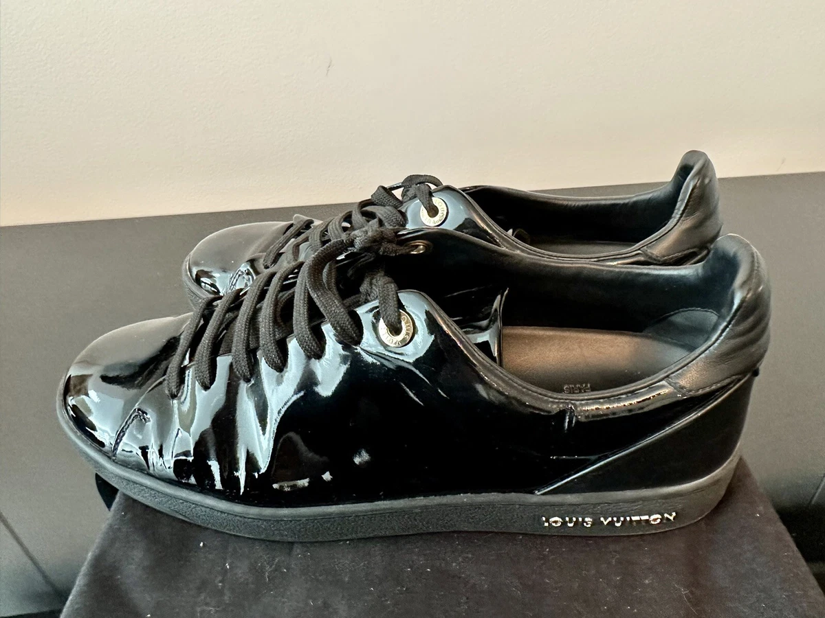 louis vuitton black shoes womens