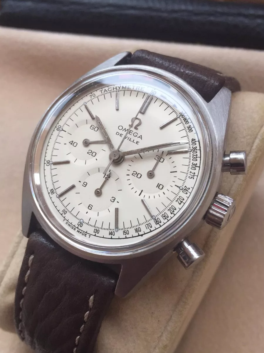 Omega de ville chronograph vintage new arrivals