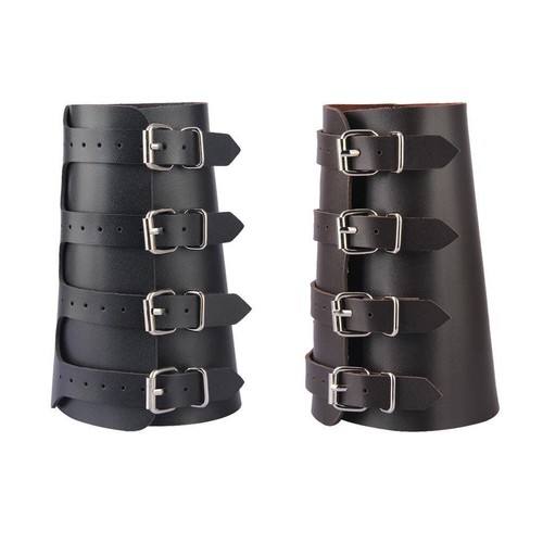 Ensemble De 2 Bracelets Bangles En Cuir Pu, Cloutés Avec Des