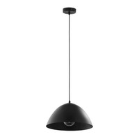 HäNgeleuchte Pendelleuchte Rund Ø 33,5 Cm Metall Schwarz E27 Esszimmer KüChe