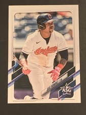 JOSE RAMIREZ 2021 TOPPS UPDATE ALL STAR GAME 15/70 PLATINUM ANNIVERSARY SP 