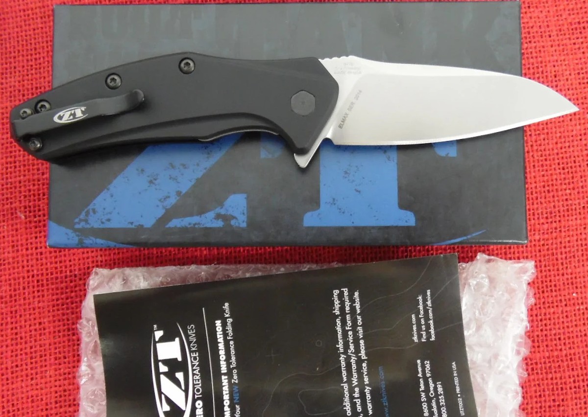AMADATOOL NHu-50 プレス OMNI Zero Tolerance Knife ZT 0770 Assisted Folder Elmax Aluminum USA | eBay